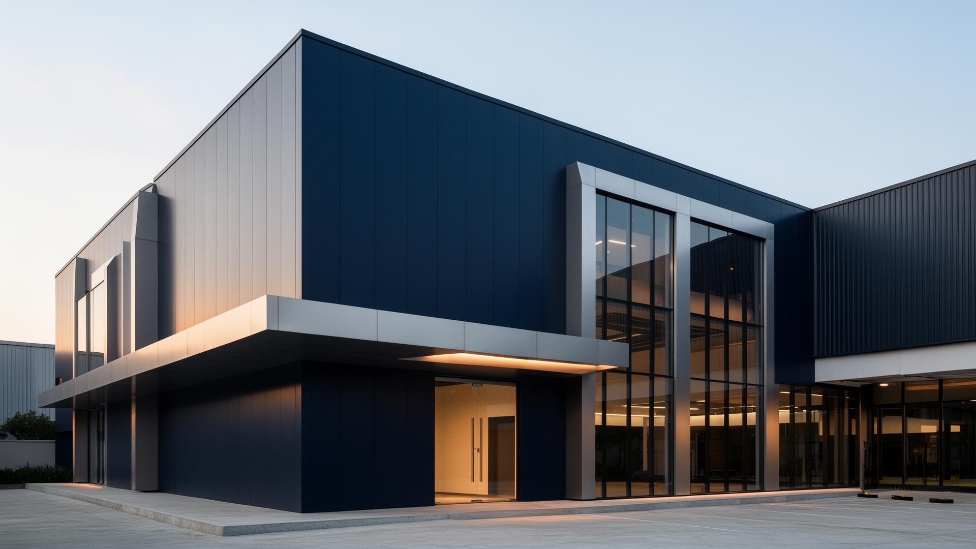 Modern Singapore commercial building